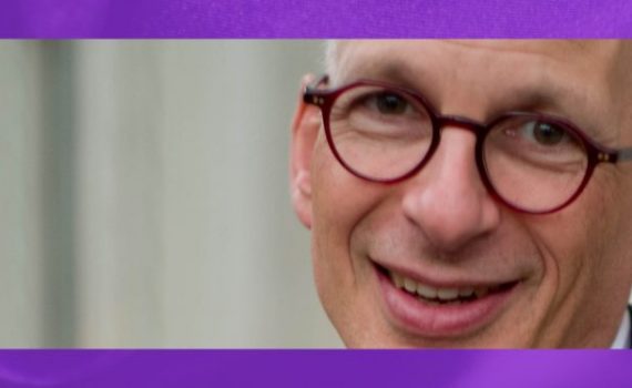 Foto di Seth Godin autore mucca viola
