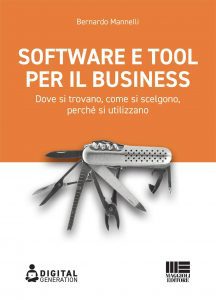 Copertina libro Software e tool per il business di Bernardo Mannelli.