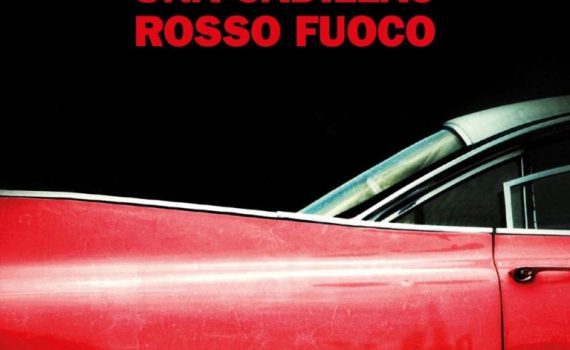 Copertina Cadillac Rosso Fuoco scritto da Lansdale edito da Einaudi